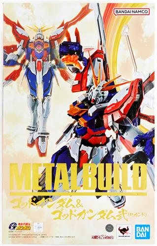 【未開封】メタルビルド ゴッドガンダム＆ゴッドガンダム弐（セカンド）機動武闘伝Gガンダム（METAL BUILD GUNDAM）