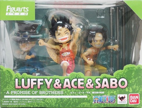 【未開封】ワンピース Figuarts ZERO ルフィ＆エース＆サボ -義兄弟の約束-