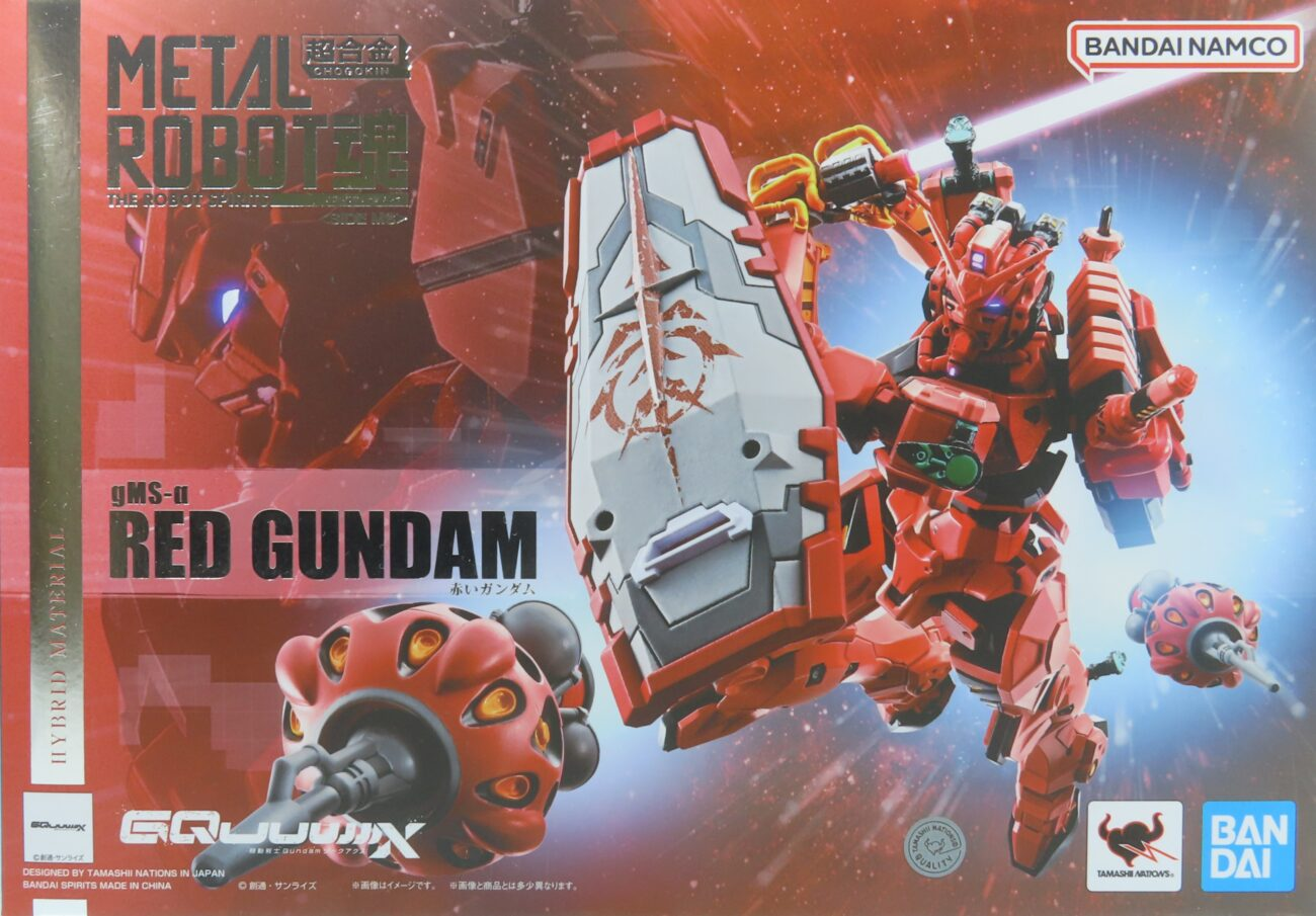 【未開封】 METAL ROBOT魂 機動戦士Gundam GQuuuuuuX gMS-α RED GANDAM 赤いガンダム