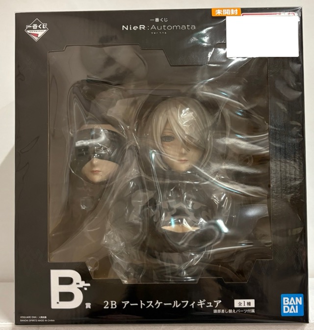 【未開封】一番くじ NieR：Automata Ver1.1a B賞 2B アートスケールフィギュア