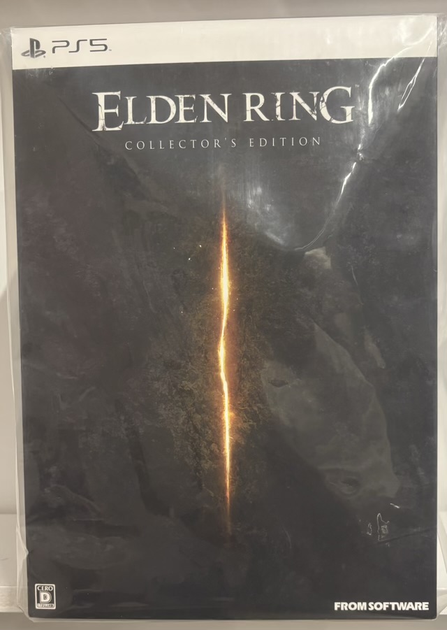 【未開封】PS5 ELDEN RING COLLECTOR’S EDITION アドベンチャーガイド＆マップポスター・ジェスチャー「リングのポーズ」付