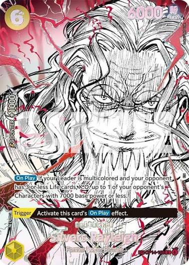 OP-14 / OP14-108 シルバーズ・レイリー【パラレル】 ＜ R  ＞ 【状態 S】  （ワンピースカードゲーム ONE PIECE CARD GAME）