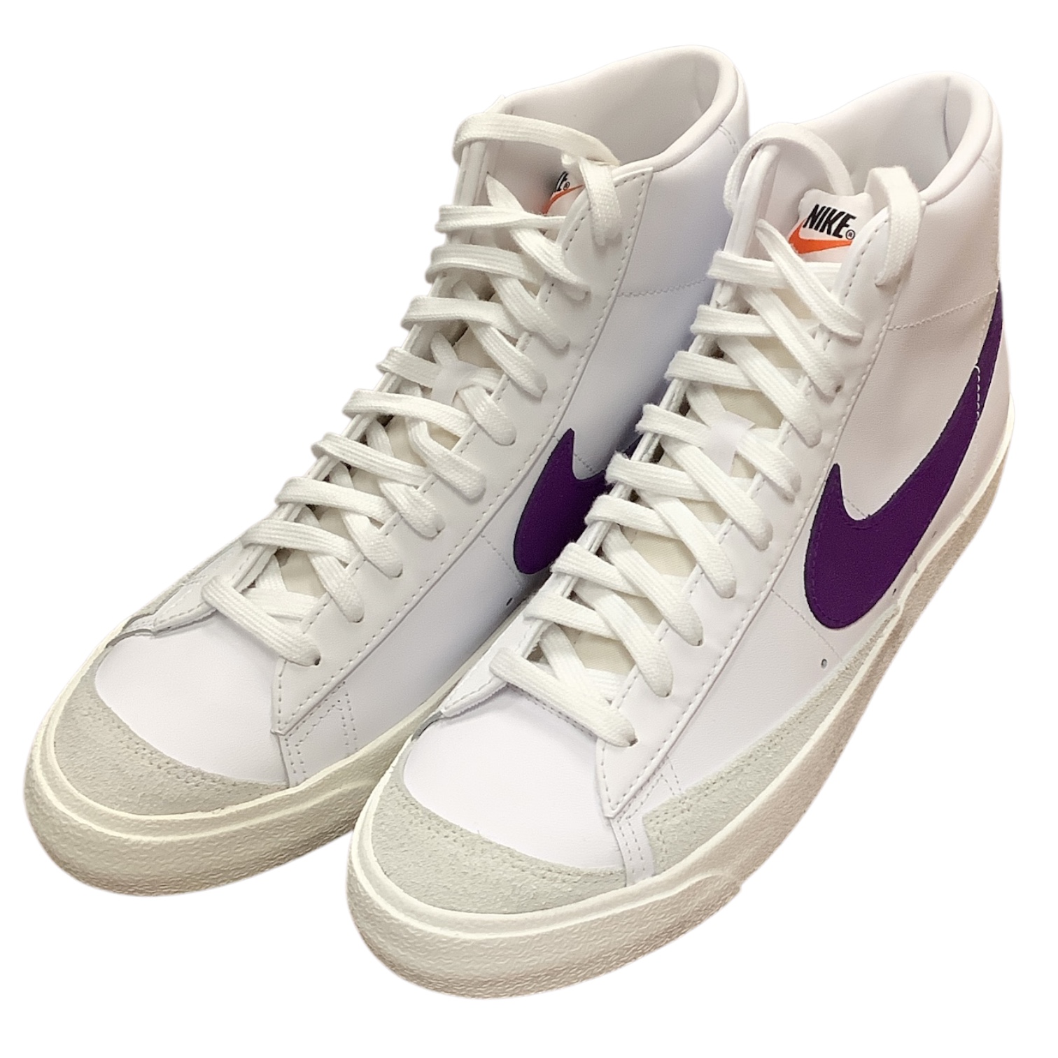 【未使用】Nike Blazer Mid '77 Vintage "White/Sail/Vontage Purple"（NIKEスニーカー）【28.0cm】