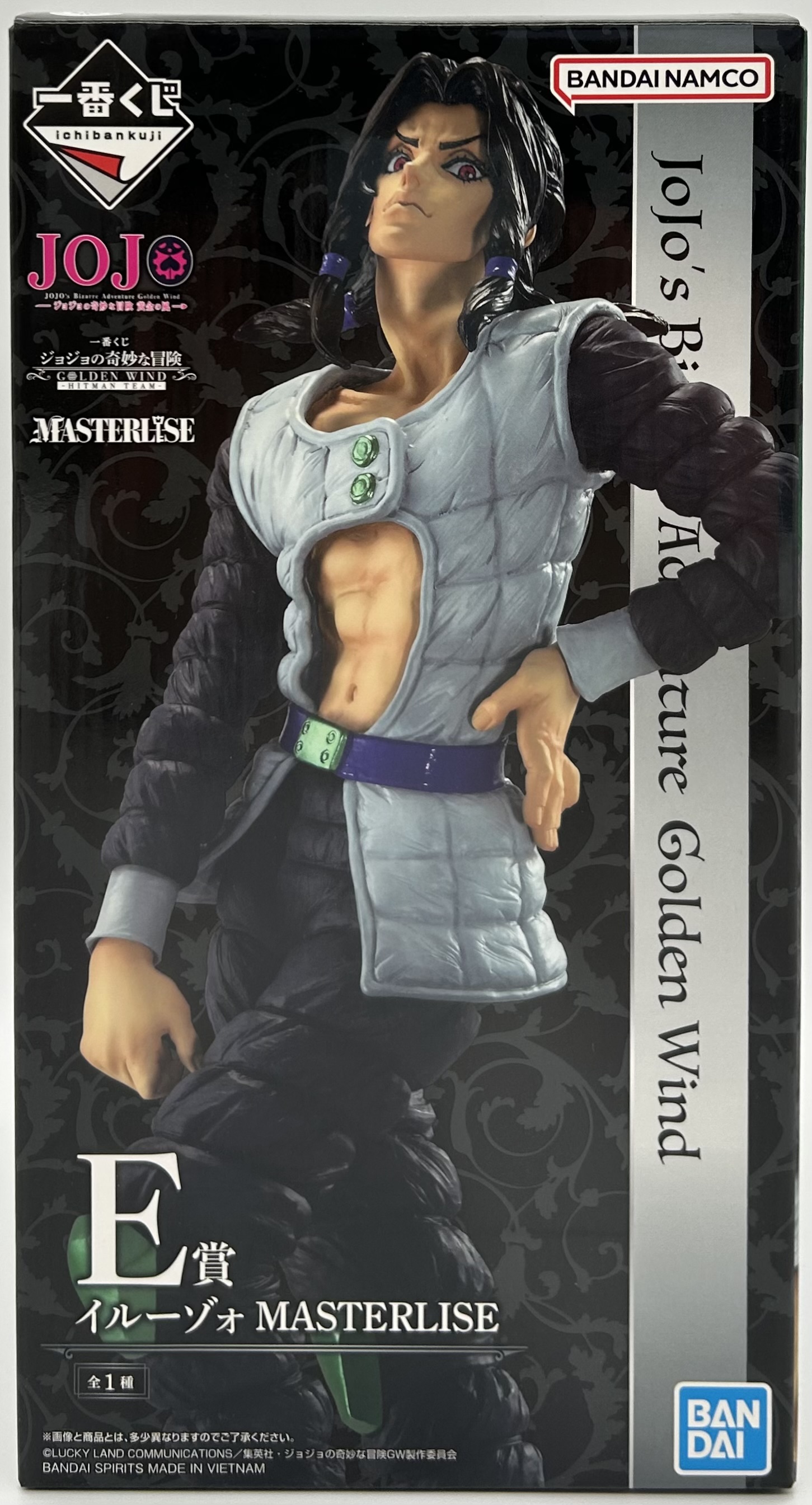 【未開封】一番くじ ジョジョの奇妙な冒険 GOLDEN WIND -HITMAN TEAM- E賞 イルーゾォ MASTERLISE