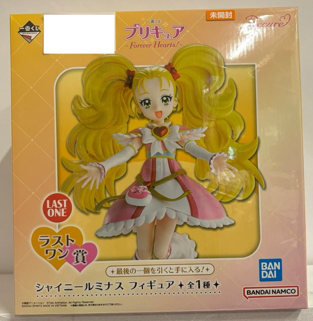 【未開封】一番くじ プリキュア Forever Hearts！ ラストワン賞 シャイニールミナス フィギュア