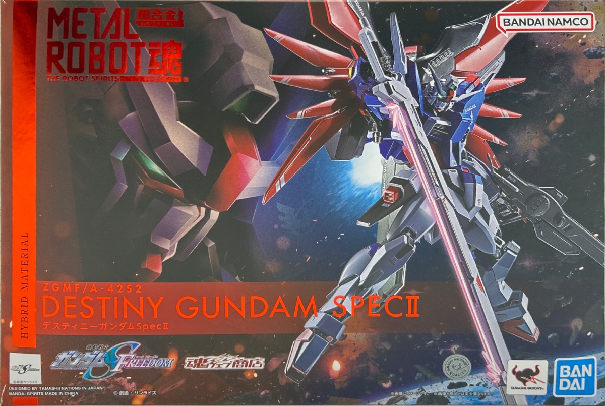 【開封品】METAL ROBOT魂 ＜SIDE MS＞ デスティニーガンダムSpecII 機動戦士ガンダムSEED DESTINY（メタルロボットダマシイ GUNDAM）