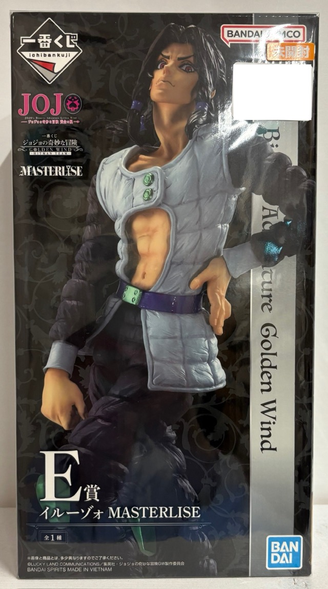 【未開封】一番くじ ジョジョの奇妙な冒険 黄金の風 GOLDEN WIND E賞 イルーゾォ MASTERLISE
