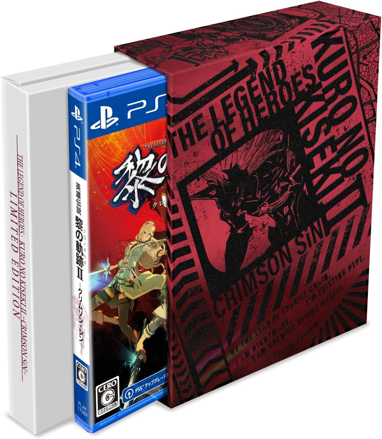 【未開封】英雄伝説 黎の軌跡II -CRIMSON SiN- Limited Edition [数量限定「黎の軌跡」極厚シナリオブック付き]【PS4】