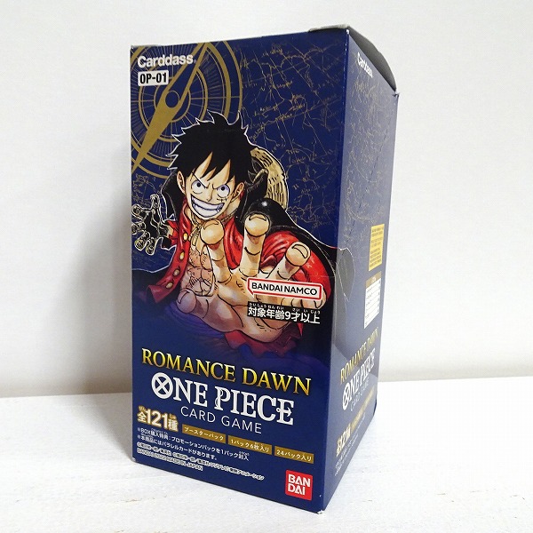 OP-01 ブースターパック ROMANCE DAWN 【未開封・箱傷み有】 (BOX)（ワンピースカードゲーム ONE PIECE CARD GAME）