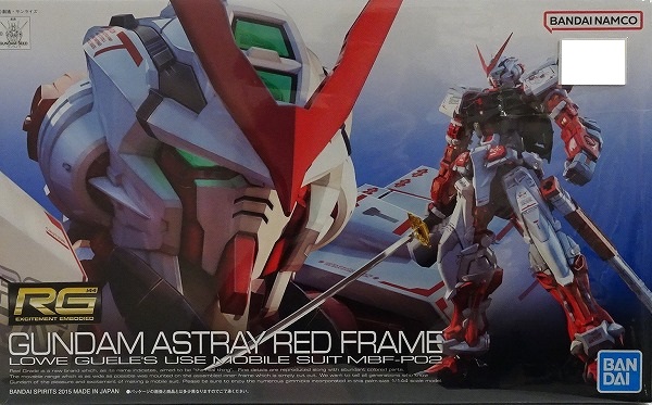 機動戦士ガンダムSEED ASTRAY ガンダムアストレイレッドフレーム MBF-P02 GUNDAM ASTRAY RED FRAME 1/144 RG-19 5061618（GUNDAM プラモデル）