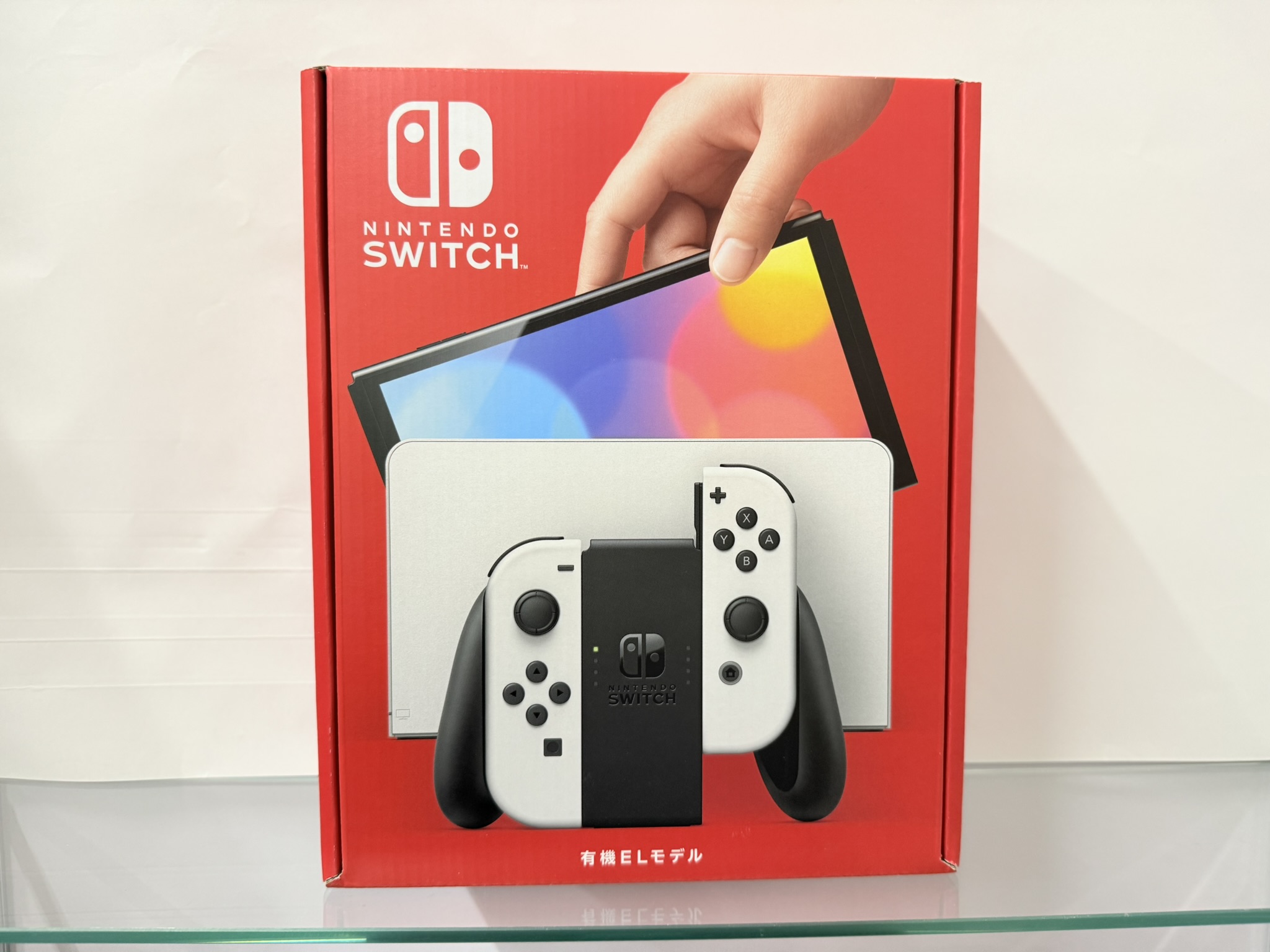 Nintendo Switch(有機ELモデル) Joy-Con(L)/(R) ホワイト【未使用品】