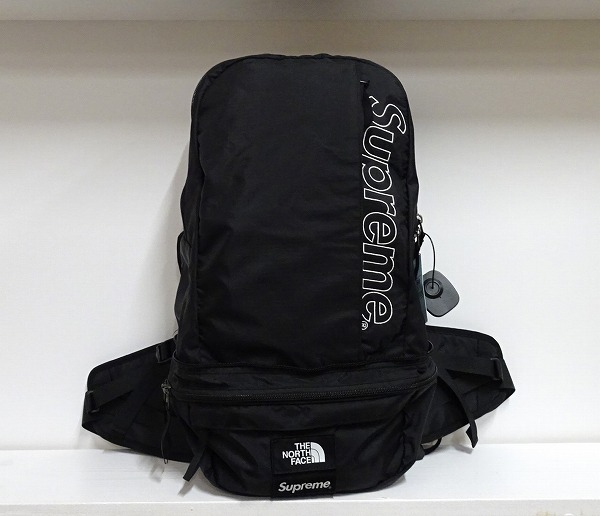 シュプリーム × ノースフェイス トレッキング コンバーティブル バックパック ウエストバッグ Supreme × THE NORTH FACE Trekking Convertible Backpack + Waist Bag "Black" NM72210I リュックサック