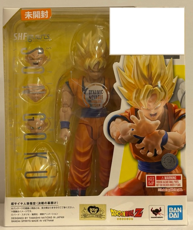 【未開封】ドラゴンボールZ S.H.Figuarts 超サイヤ人孫悟空(決戦の幕開け)