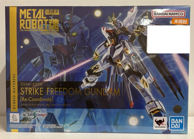 【未開封品】METAL ROBOT魂 ＜SIDE MS＞ ストライクフリーダムガンダム [Re：Coordinate] 機動戦士ガンダムSEED DESTINY（メタルロボットダマシイ GUNDAM）