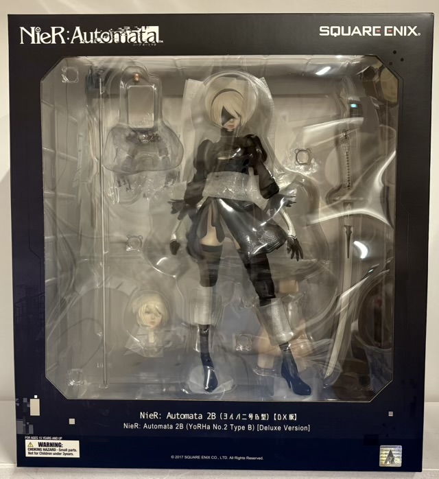 【未開封】NieR：Automata 2B(ヨルハ二号B型) DX版 完成品フィギュア