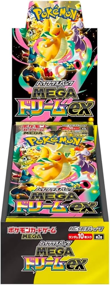 MEGAドリームex 【未開封BOX】 ｛状態：S｝（ポケモンカードゲーム）