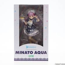 【未開封】ホロライブプロダクション 湊あくあ 1/7 完成品フィギュア 限定特典 満面笑顔パーツ付き