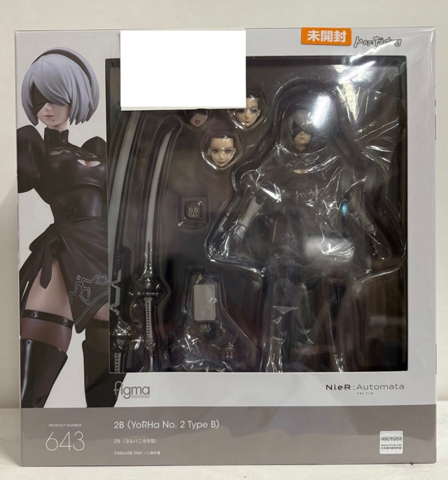 【未開封】NieR：Automata Ver1.1a figma 2B（ヨルハニ号B型）