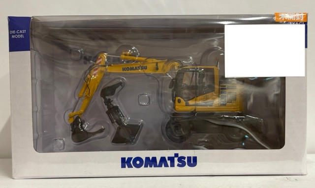 【未開封】KOMATSU PW148-11 ハイドローリック ホイール エクスカベーター 1/25スケール ミニカー