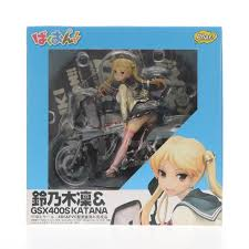 【未開封】ばくおん！！ 鈴乃木凜＆GSX400Sカタナ 1/10 完成品フィギュア