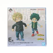 【未開封】一番くじ 僕のヒーローアカデミア 更に向こうへ E賞 いずく＆かつき MASTERLISE